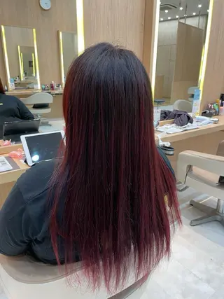 カラー 喜多 しおりのヘアスタイル