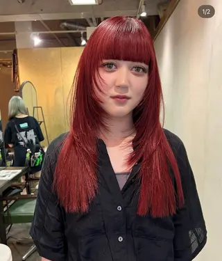 ロング カラー ハイトーン特化🤍 Ayakaのヘアスタイル