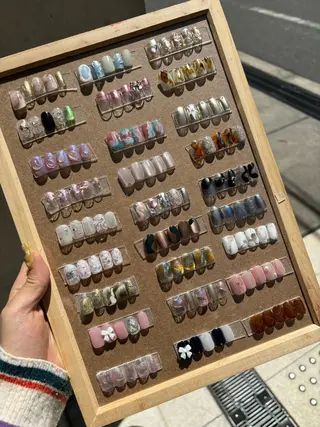 ネイル mano Hanaのネイルデザイン