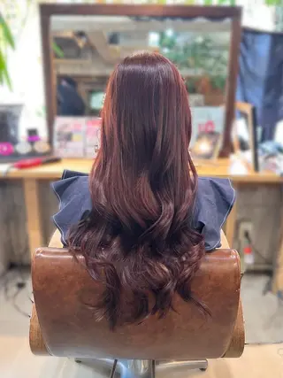 ロング カラー Kaori / P’s 渋谷のヘアスタイル