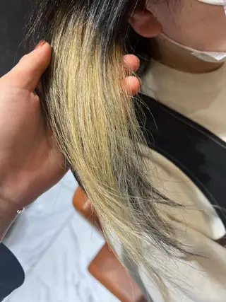 ミディアム カラー ツヤ髪🫧似合わせ ✨あんどうゆうかのヘアスタイル
