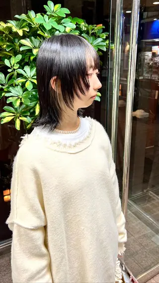 ミディアム Yuto /レイヤー、ウルフのヘアスタイル
