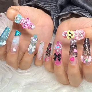 ネイル jelly fish / ゆいのネイルデザイン