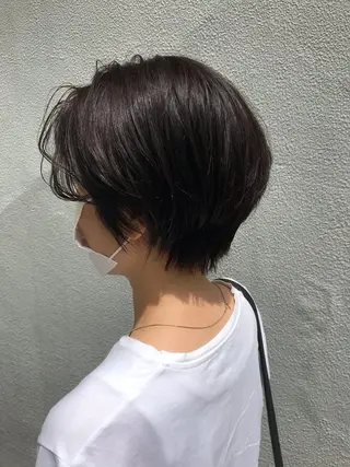 ショート さの あやねのヘアスタイル