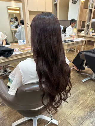 ロング 杉田 花乃のヘアスタイル