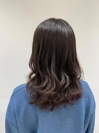 ミディアム カラー 【メンズ縮毛矯正/ Ryoka】のヘアスタイル