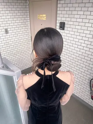 ヘアアレンジ 垢抜けヘアメイク🫧 JURI🪽のヘアスタイル