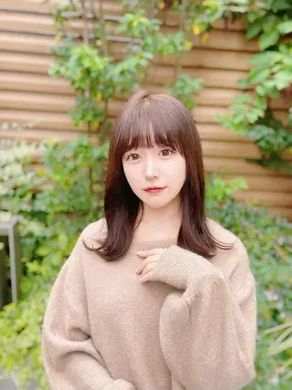 ミディアム ヘアアレンジ silk-lei🌈 川井雄太のヘアスタイル