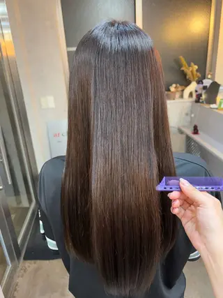 ロング 💜髪質改善/ 艶カラー/ミナ🩷のヘアスタイル