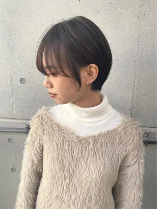 ショート カラー 【ショートカット 美髪矯正】今井隆太のヘアスタイル