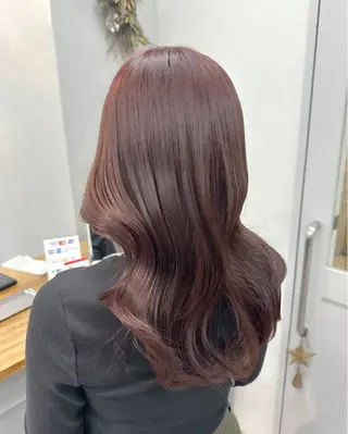 カラー レディースパーマ モデル募集RIKOのヘアスタイル