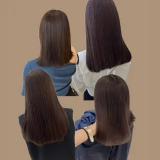 セミロング カラー Parve Mix /頓宮 稚愛🤍のヘアスタイル