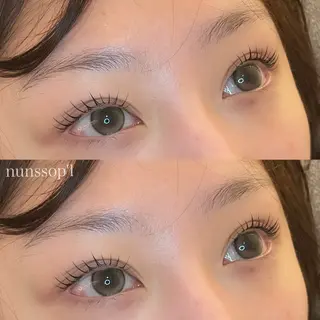 マツエク・マツパ nunssop'l カノ🩶のマツエク・マツパデザイン