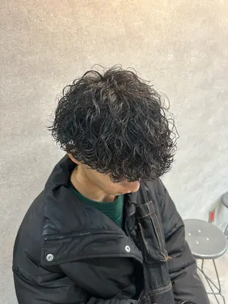 パーマ メンズ イケメン製造機 🔥上原沙羅🔥のヘアスタイル