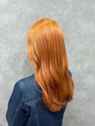 ロング カラー ミルクティー職人× HIROSEのヘアスタイル