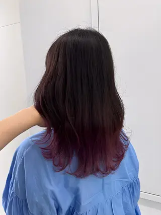 セミロング 【公式】amble luxe池袋東口🩷のヘアスタイル