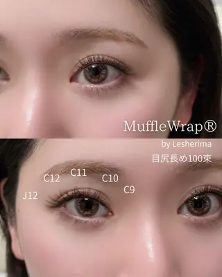 マツエク・マツパ Lesherima 【mina】のマツエク・マツパデザイン