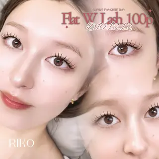 マツエク・マツパ 𝕂𝕪𝕦𝕟𝕠 韓国風/束感/恵比寿のマツエク・マツパデザイン