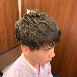 ミディアム ガンバレ原田 航海のヘアスタイル
