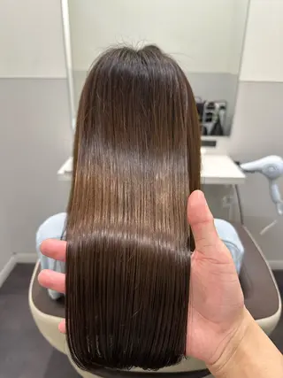 セミロング カラー 【美髪矯正 /髪質改善】RINのヘアスタイル