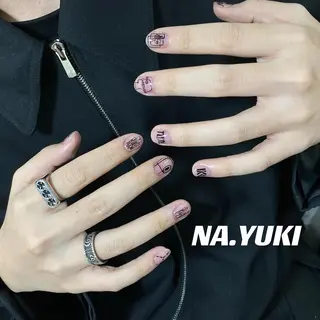 メンズ ネイル ナユキNA.YUKI 池袋店のネイルデザイン