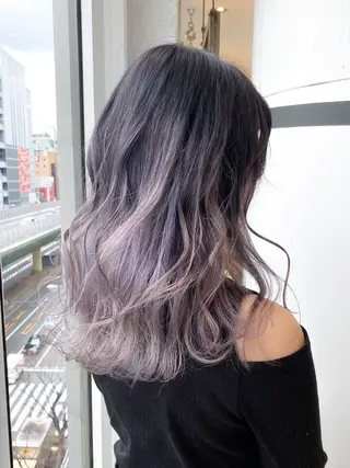 セミロング カラー welring hair salonのヘアスタイル