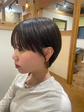 ショート 山口 里莉のヘアスタイル