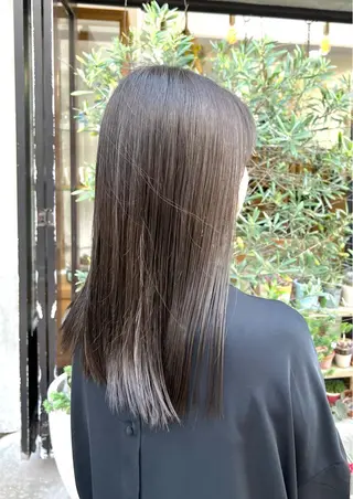 セミロング カラー 木村陸弥🌿似合わせ 再現性メンズヘアのヘアスタイル