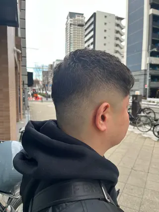 ショート パーマ メンズ bifino.rilune for men所属・rilune matsuoのヘアスタイル