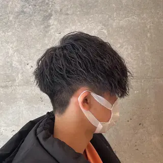 メンズ Ryo 難波 メンズサロンのヘアスタイル