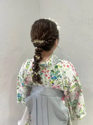 ヘアアレンジ ♛︎ きっか ♛︎ ヘアアレンジ🩵のヘアスタイル