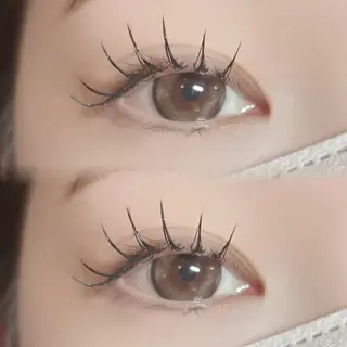 マツエク・マツパ Shiori .のマツエク・マツパデザイン