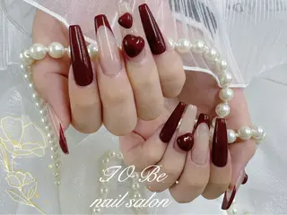 ロング Nail Salon To Be珈月のネイルデザイン