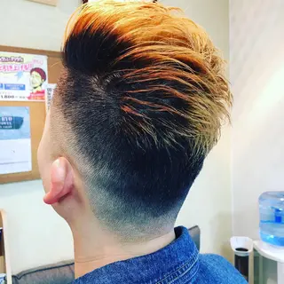 ショート メンズ 銀座バルビエグラン 角田雅樹（夜限定）のヘアスタイル