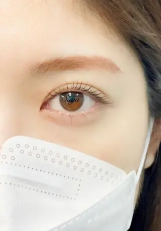 パーマ メンズ マツエク・マツパ アイブロウ Attrait Eye☻*Sayaのマツエク・マツパデザイン