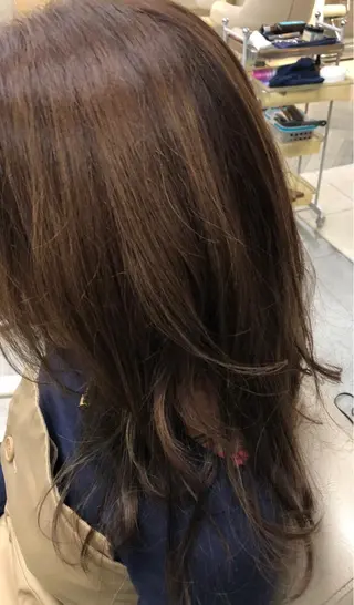ロング カラー 片山美穂 心斎橋・なんばのヘアスタイル