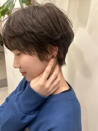 ショート 💛🤍U too e’s 鎌倉🧸のヘアスタイル