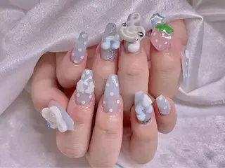 ネイル 長さだし専門店 M2　rikaのネイルデザイン