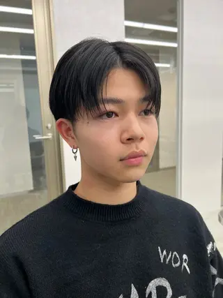 ショート メンズサロンHYPE所属・ツイスパ/シャドウ 波巻き/平山のヘアスタイル