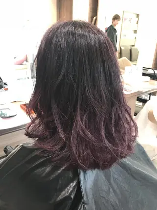 ミディアム カラー 【メンズ縮毛矯正】 田中秀斗のヘアスタイル