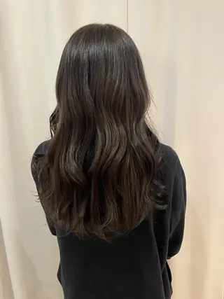 セミロング カラー 中目黒🌼 🌼ハナのヘアスタイル