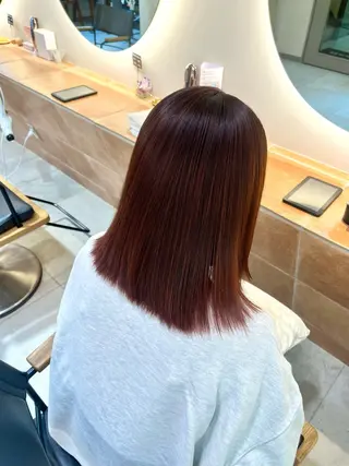 セミロング カラー 横浜/ 佐藤桃香 🦥のヘアスタイル