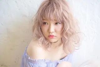 カラー 元重 宣博のヘアスタイル
