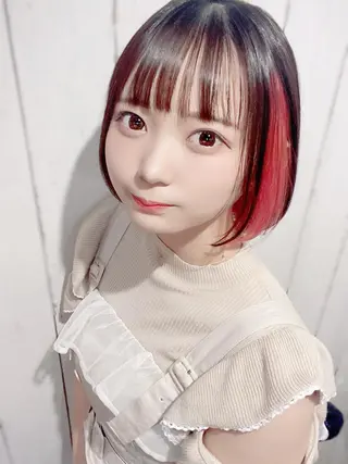 ショート カラー 癖毛救済✂️ボブ /髪質改善ストレートのヘアスタイル