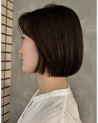 ショート カラー デザインパーマ/ カット/nanaのヘアスタイル