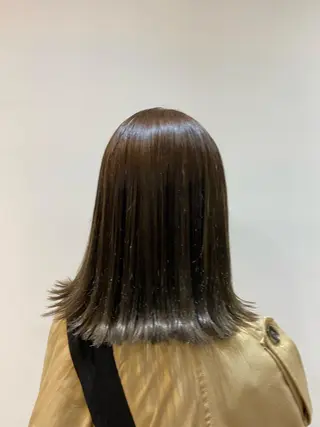 ミディアム カラー 大人かわいい×艶髪 🤍塩川のヘアスタイル