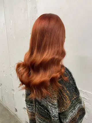 ロング カラー 🧡艶髪ちゅるん髪 🫧🧡YUKI❄️のヘアスタイル
