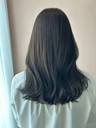 ロング カラー hub hair レイヤー/透明感のヘアスタイル