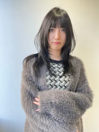 カラー うる艶/ハイトーン 🎀hina🎀のヘアスタイル