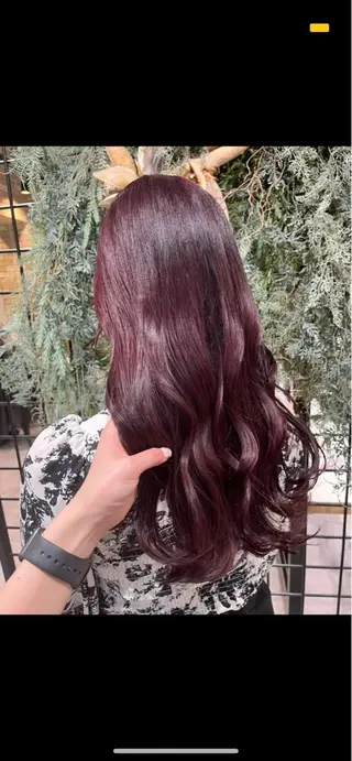 ロング カラー レイヤー/nail COCOROのヘアスタイル